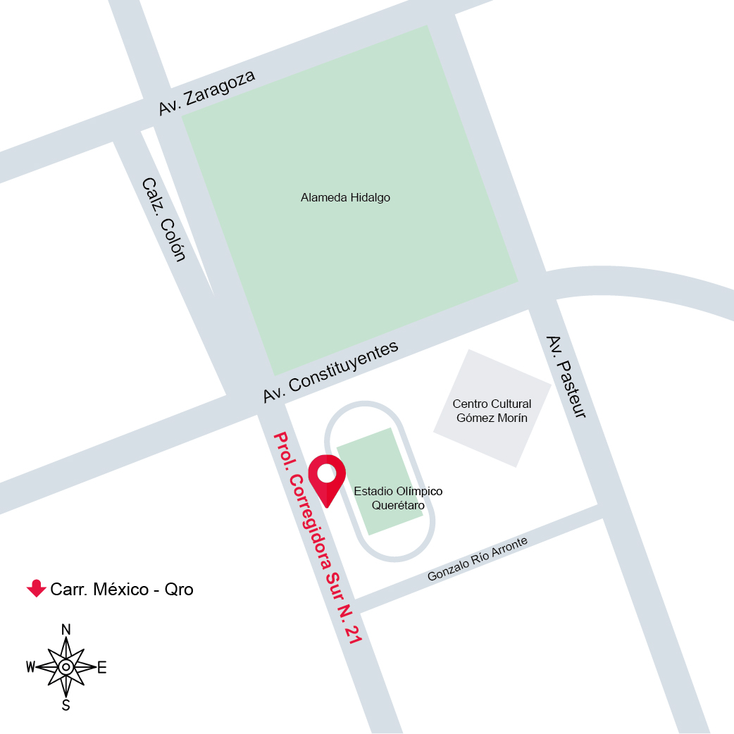 EDIFICIO UNIVERSIDAD 2
Prol. Corregidora Sur N.21. Local 6 Planta baja..